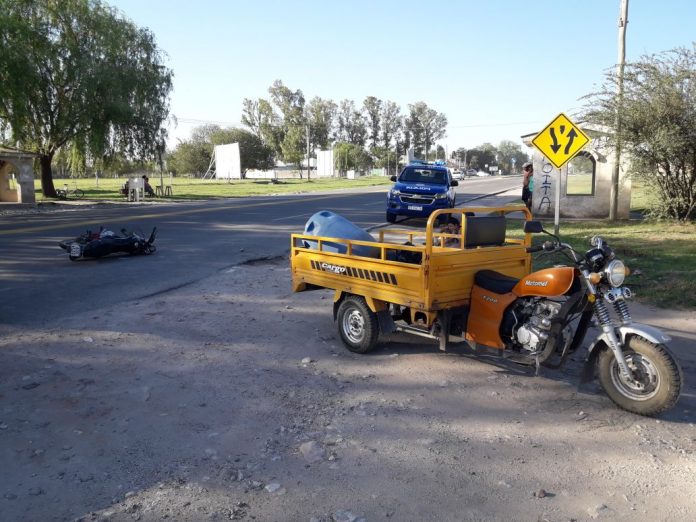 accidente dos motos ruta 5