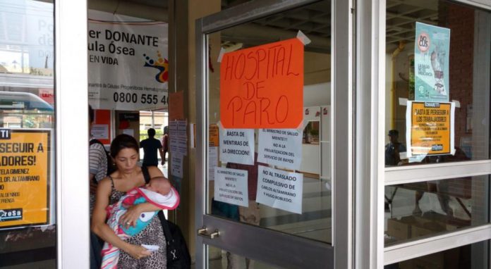 hospital de niños paro LV