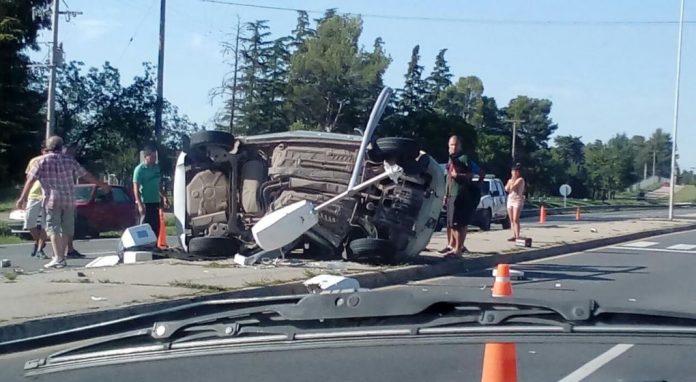 accidente cabalen camioneta