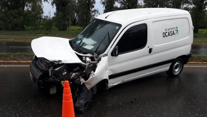 accidente rotonda fangio