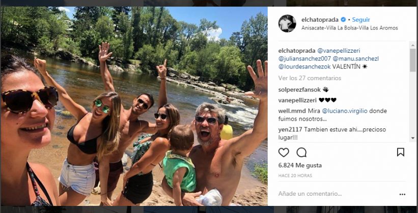 captura chato2 - El "chato" Prada, productor de Tinelli, estuvo en Alta Gracia