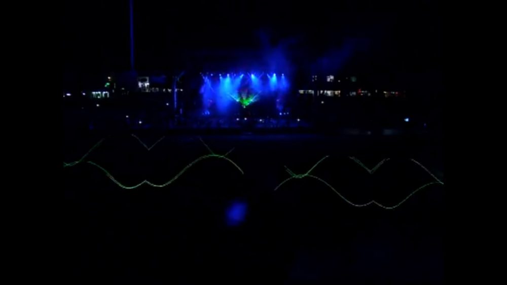 jesus maria show de luces - Apertura con show de lásers: la nueva era en Jesús María