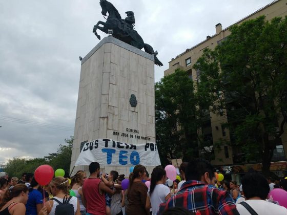marcha teo caballo - Marcharon pidiendo #justiciaporteo