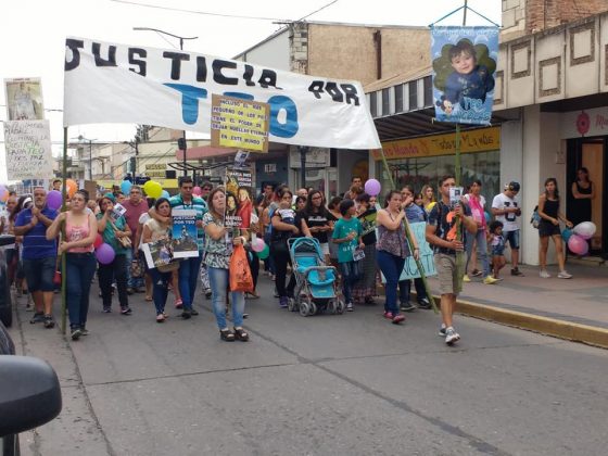 marcha teo centro - Marcharon pidiendo #justiciaporteo