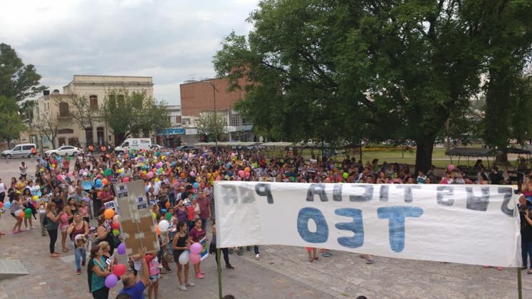 marcha teo gente - Marcharon pidiendo #justiciaporteo