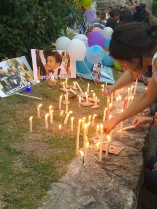 marcha teo velas - Marcharon pidiendo #justiciaporteo