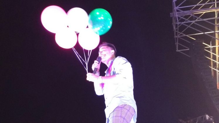 caligares martin globos - Espectacular show de circo con Piñón y Caligaris