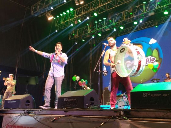 caligaris martin juan - Espectacular show de circo con Piñón y Caligaris