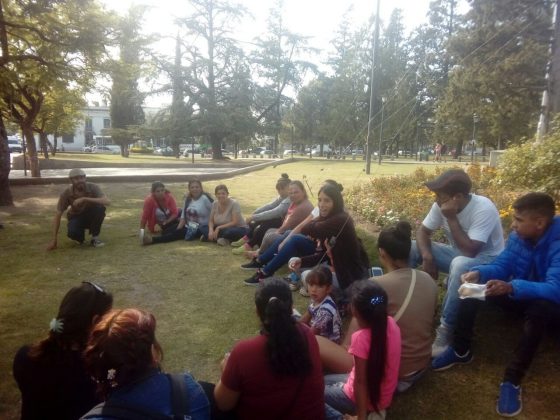 movilizacion 1 de mayo a - Organizaciones se movilizaron en Alta Gracia por emergencia social