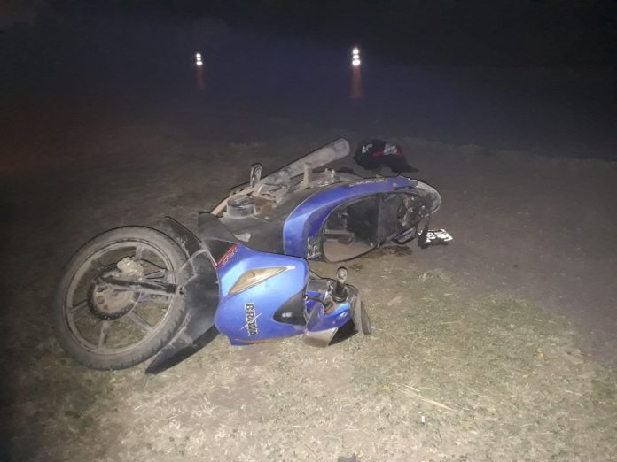 accidente moto bouwer