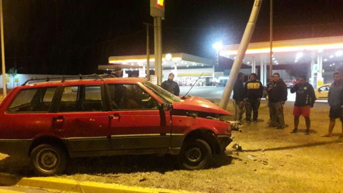 accidente rotonda fangio