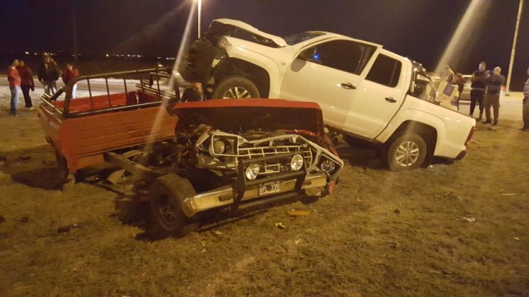 accidente rotonda departamental - Se produjo un nuevo accidente en la Rotonda que une Ruta 5 y C-45