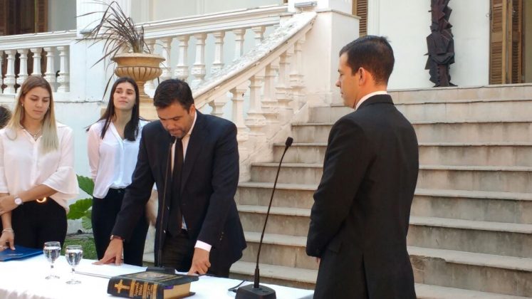 asuncion dileo - Asumieron los nuevos funcionarios de la municipalidad de Alta Gracia