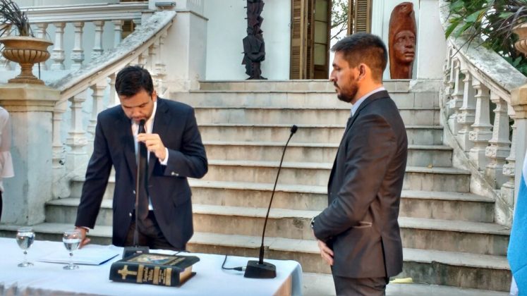 asuncion proto - Asumieron los nuevos funcionarios de la municipalidad de Alta Gracia