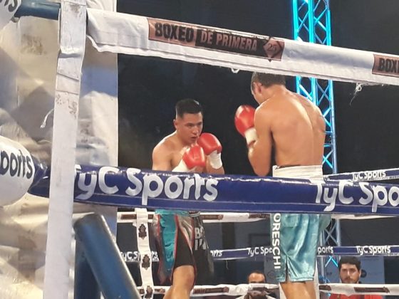 boxeo coria fofi - Coria venció a "Fofi" Moreschi y se quedó con el título provincial