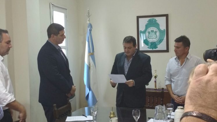 maxi concejo - Asumieron sus funciones Roca y Caminada