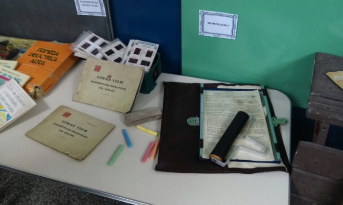 san vicente mimeografo - La Escuela San Vicente de Paul celebró sus 60 años