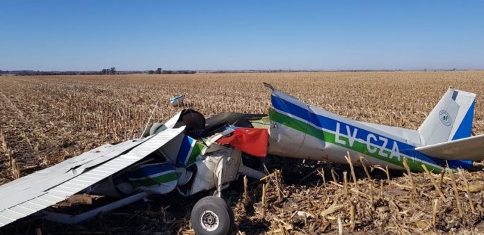accidente aereo lozada