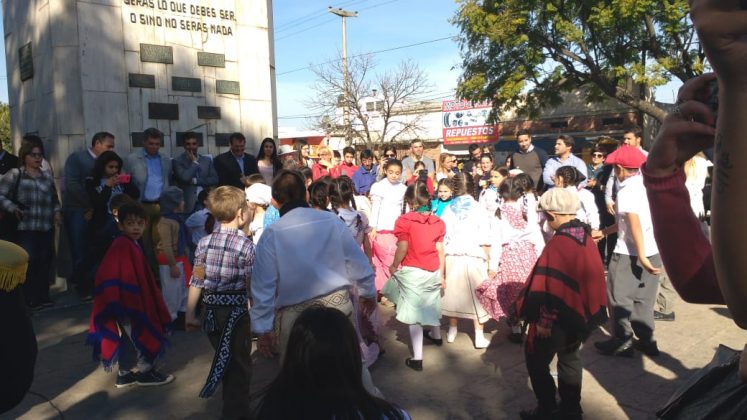 san martin chacarera - Se llevó a cabo un emotivo acto por la muerte del General San Martín