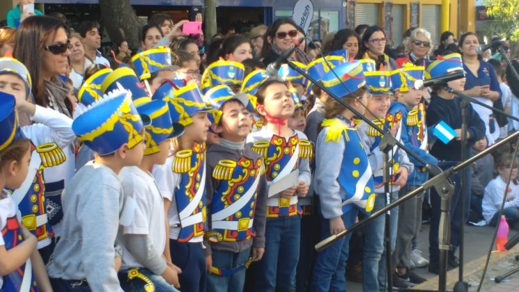 san martin granaderos - Se llevó a cabo un emotivo acto por la muerte del General San Martín