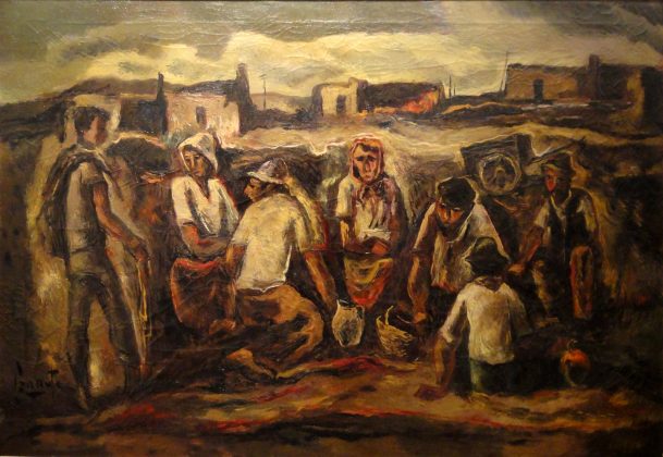 CERRITO La Merienda 70x100cm oleo a2500 Julieta Giobellina N392 - Artistas locales participan en una importe muestra