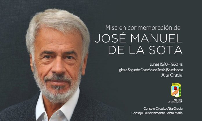 misa conmemoracion de la sota