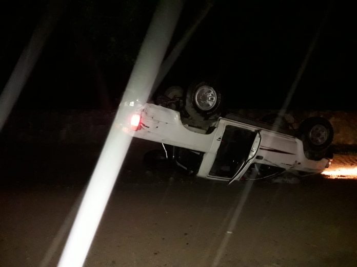 camioneta accidente la paisanita