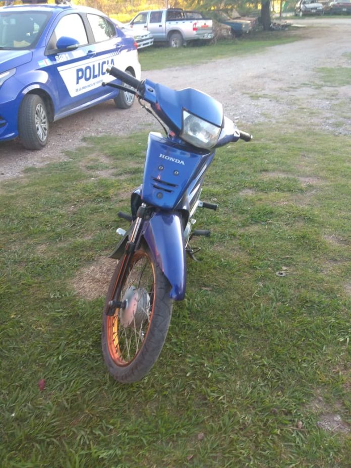 motocileta policia