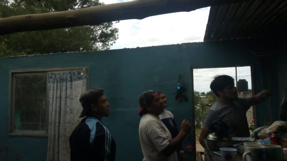 tormenta zabala ortiz sin techo - Piden colaboración para una familia damnificada por la tormenta