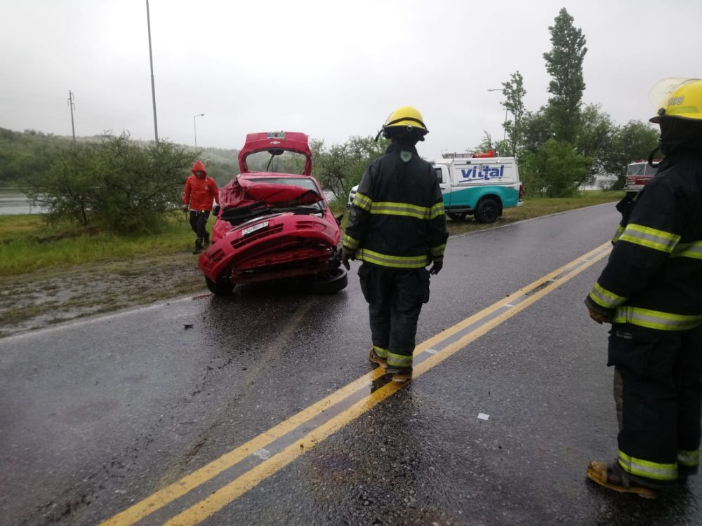 accidente malagueño 1 - Malagueño: se quedó dormida y dió varios vuelcos