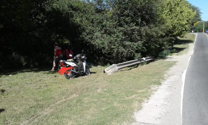 accidente ruta 5 curva