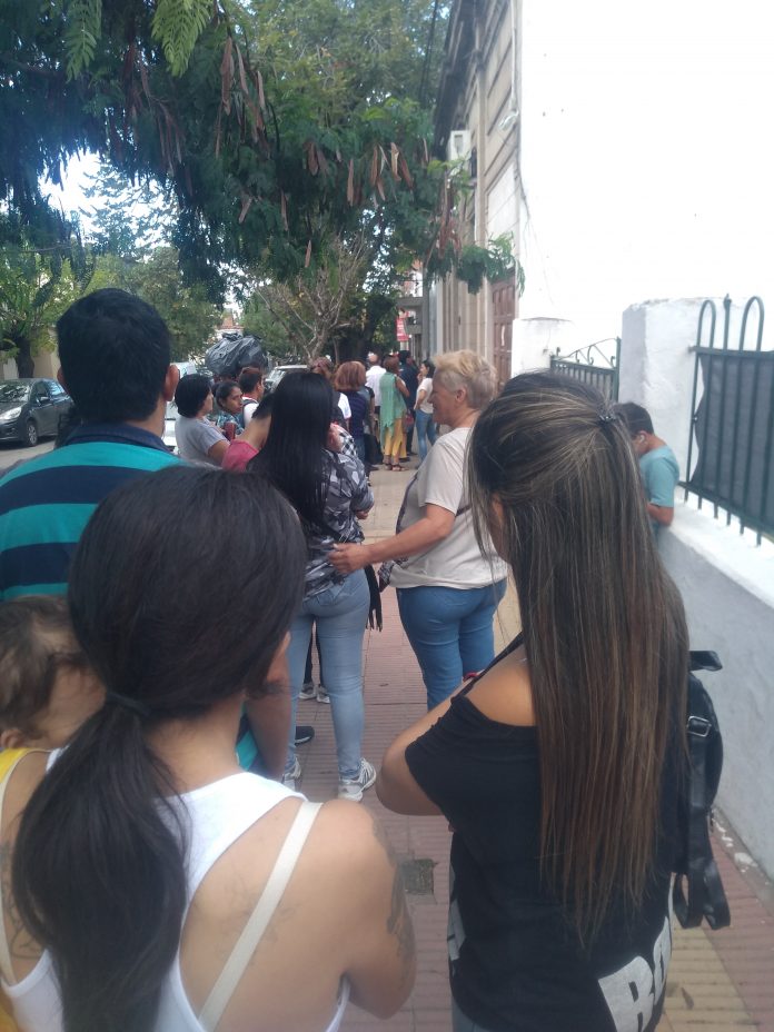 Boleto educativo fila garay