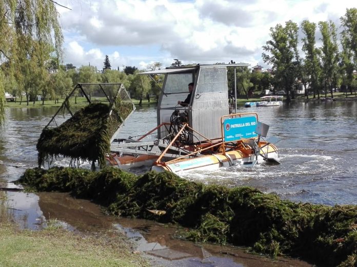 cosechadora de algas tajamar