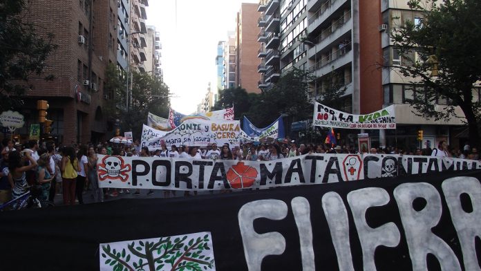 marcha santa maria sin basura