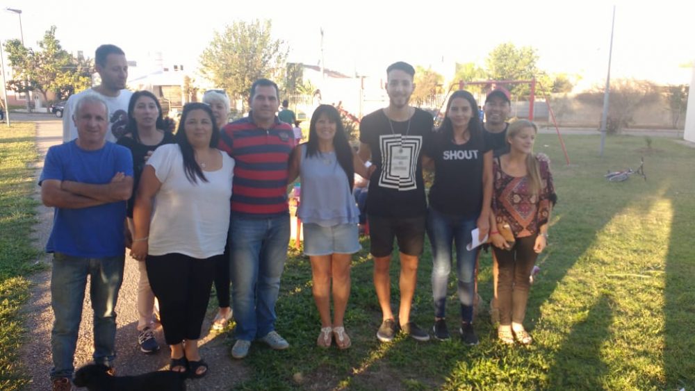portales del sol centro vecinal - Mirta Contreras: "Nuestro objetivo es construir el centro vecinal"