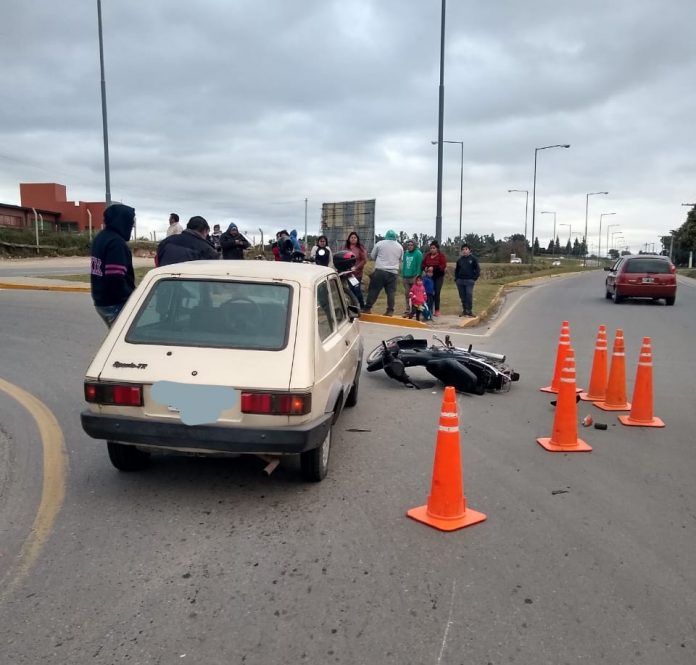 accidente rotonda rawson E