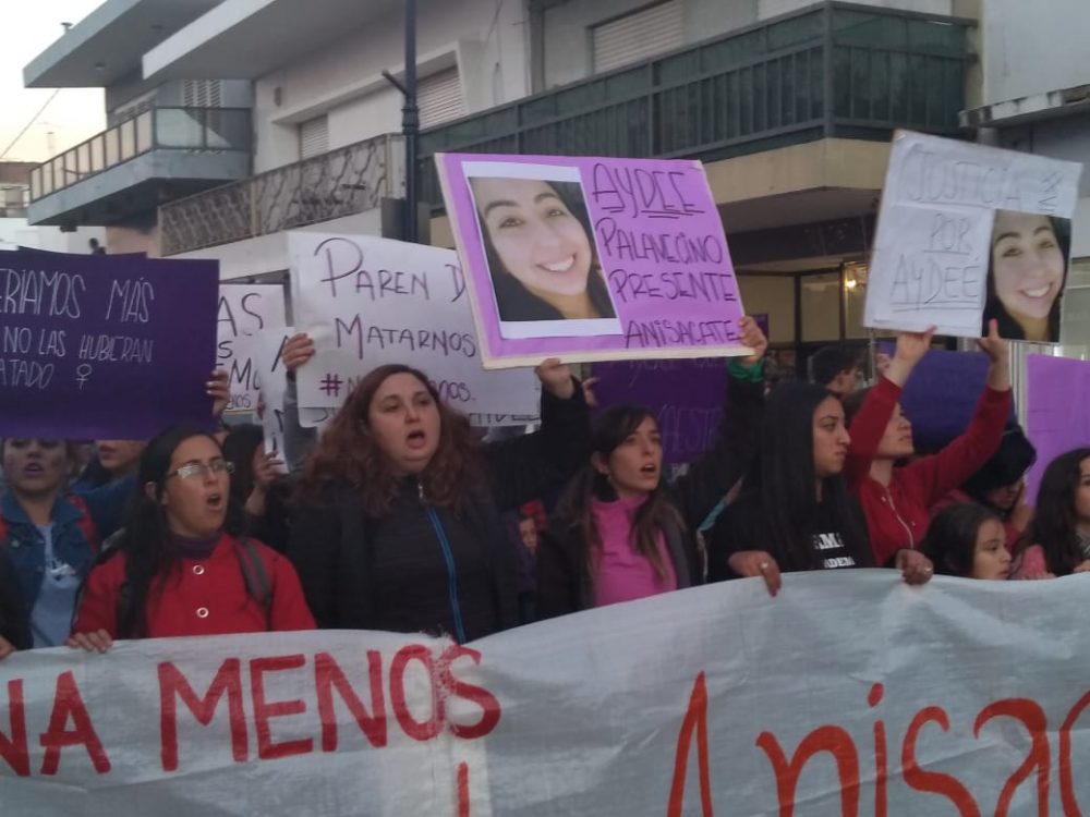 niunamenos aydee - Condenan a prisión perpetua Facundo Gimenez por el femicidio de Aydee Palavecino