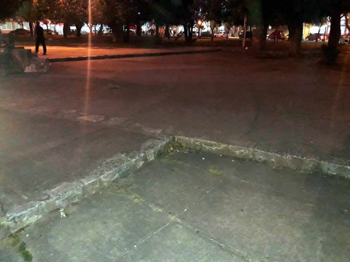 plaza mitre rampas de acceso