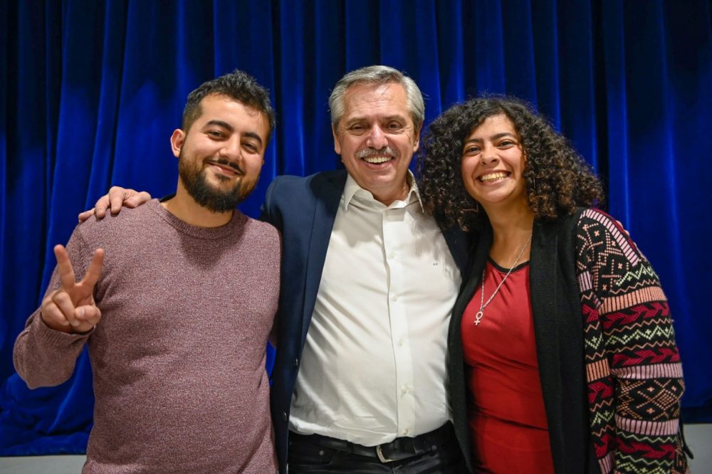 heredia fernandez asua - Alberto Fernández recibió a la fórmula Heredia-Asua