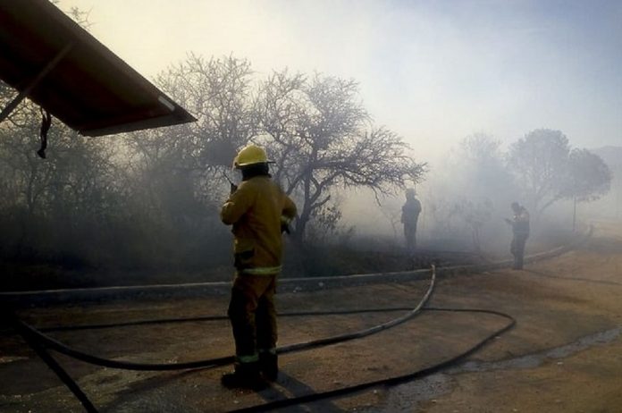 bomberos incendio
