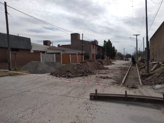 cordon cuneta belisario REDACCIÓN ALTA GRACIA