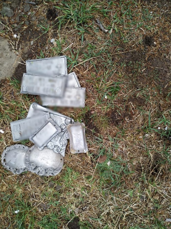 placas robadas los olivos