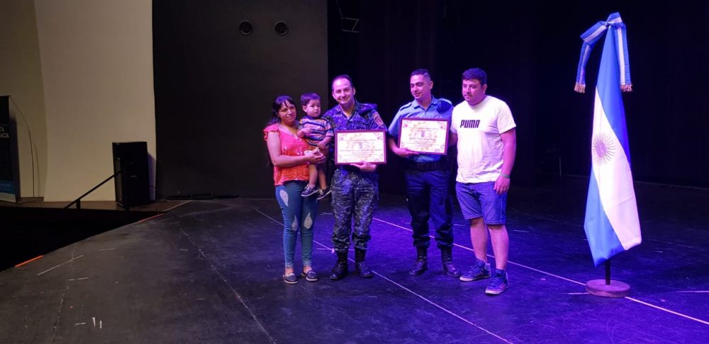 destacamento santa maria - Santa María homenajeó a sus policías