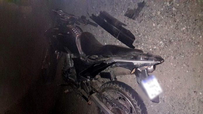 accidente ruta y calle 8 E