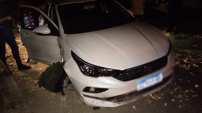 auto secuestrado daño a vehiculo municipal