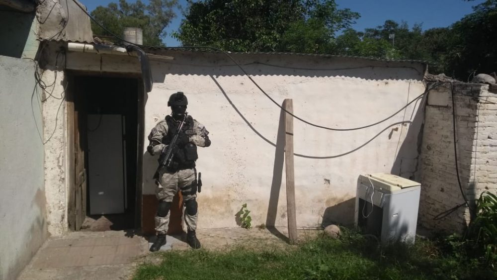FPA Villa Dolores - Tras secuestro de drogas de Policía de Córdoba, FPA efectuó un allanamiento en Villa Dolores