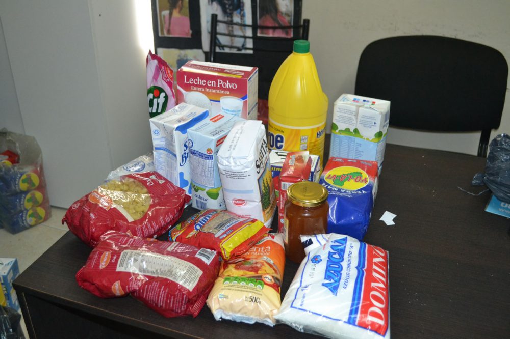 BOLSON MUNICIPALIDAD - El municipio entregó cerca de 500 módulos alimentarios