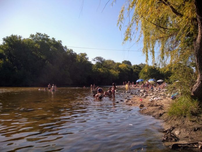 rio anisacate los aromos balneario comunal
