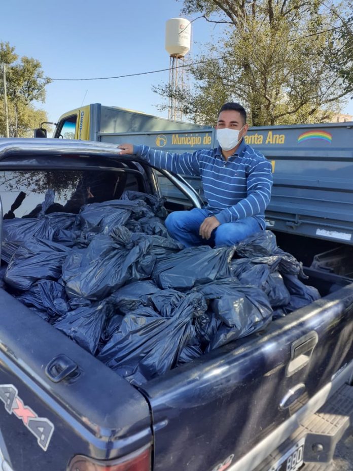 reparto de módulo alimentarios