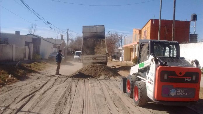 calles de tierra alta gracia